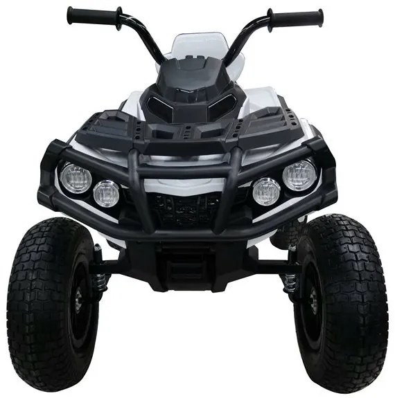 Lean Cars Elektrická Štvorkolka - BDM0906 - biela - 2 x 45W - 12V7Ah - 2023