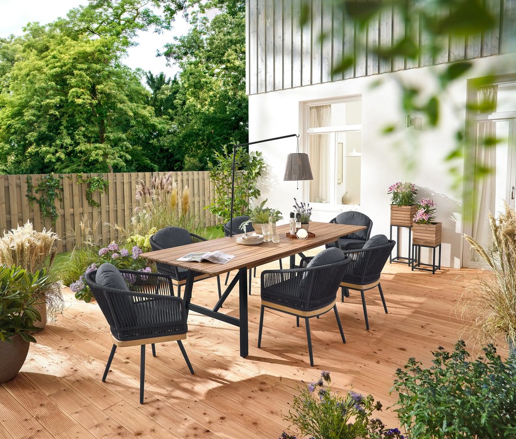 Solárny lampáš na batérie s držiakom na stôl