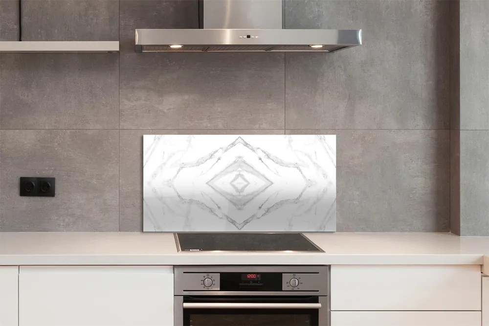Sklenený obklad do kuchyne Marble kameň vzor 125x50 cm