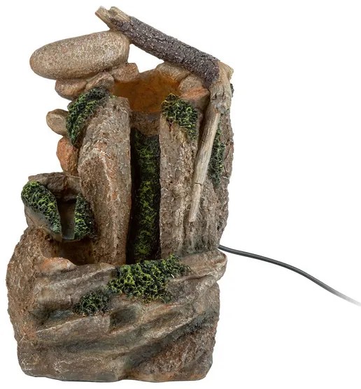 Livarno home Izbová fontána s LED (skala ) (100341803)