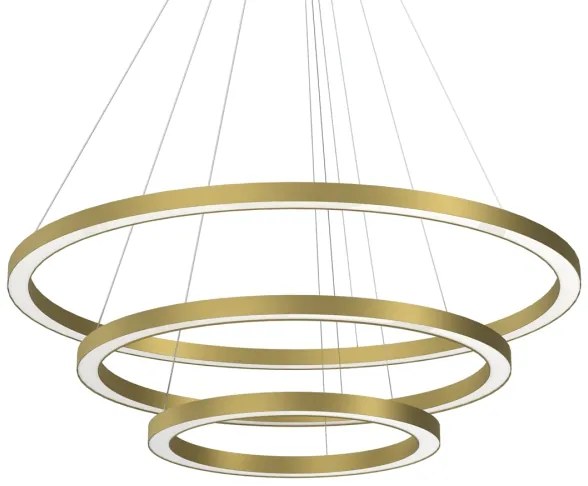 LED Luster na lanku GALAXIA LED/85W/230V zlatá