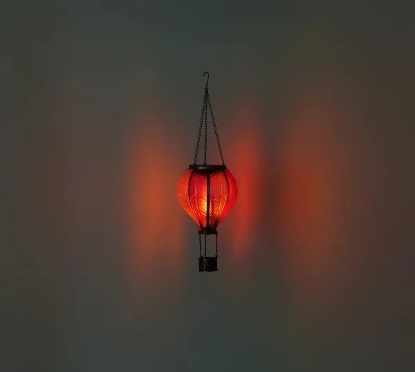 Globo 36136P - LED Závesná solárna dekorácia 20xLED/0,5W/3V IP44 lietajúci balón