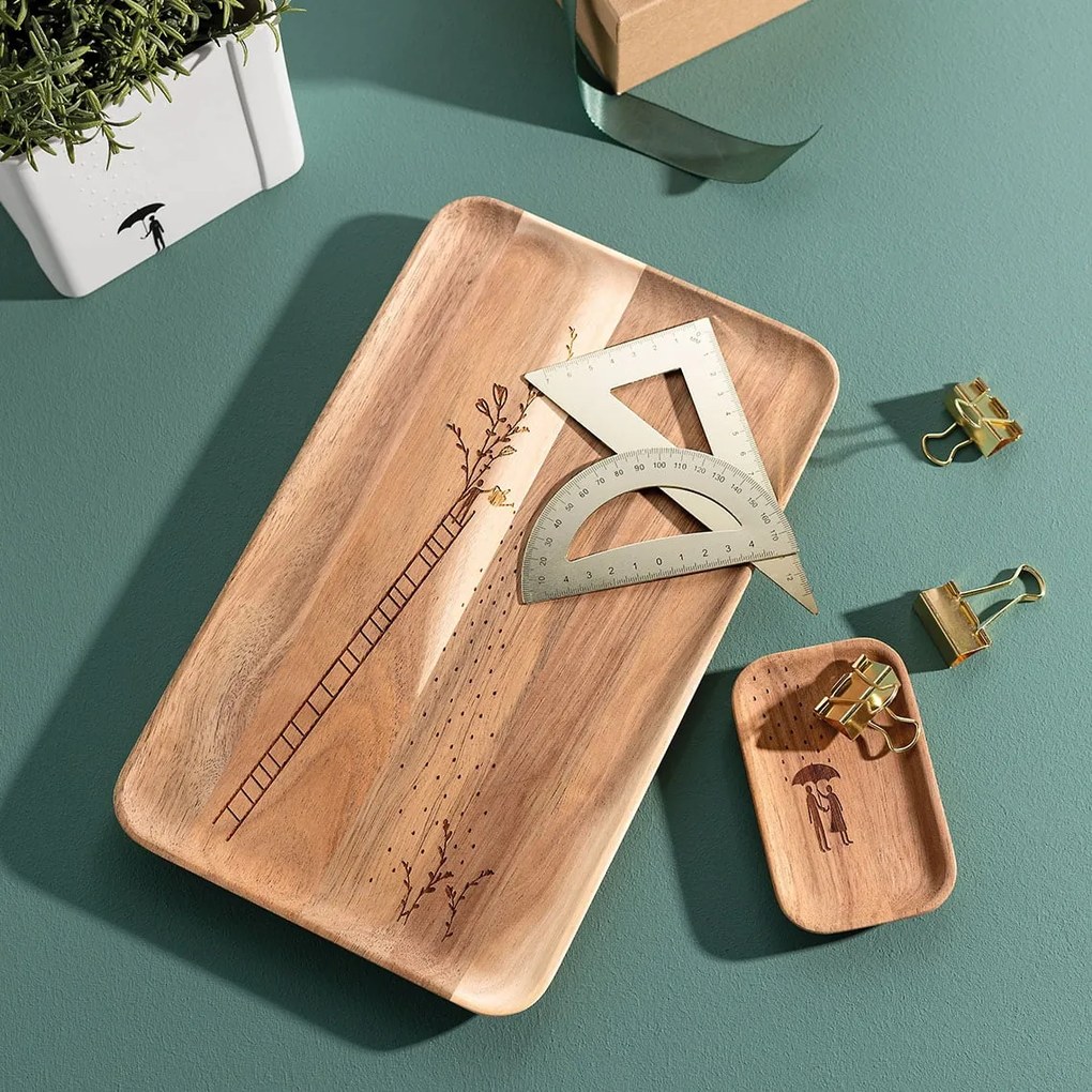 räder Drevená tácka Summer Rain