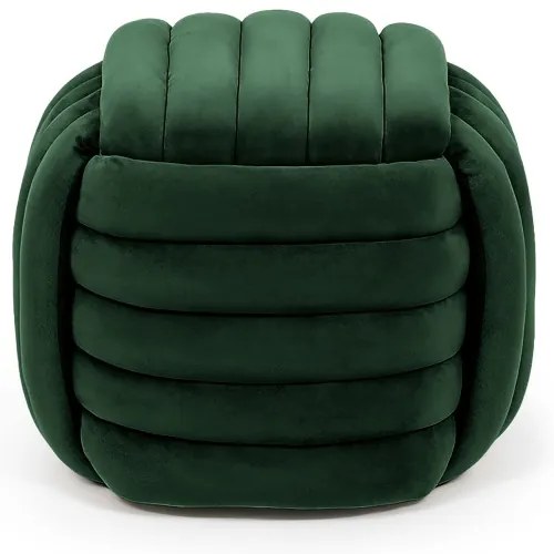 Taburetka NILO fľaškovo zelená