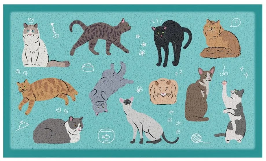Rohožka 40x70 cm Cats – Artsy Doormats