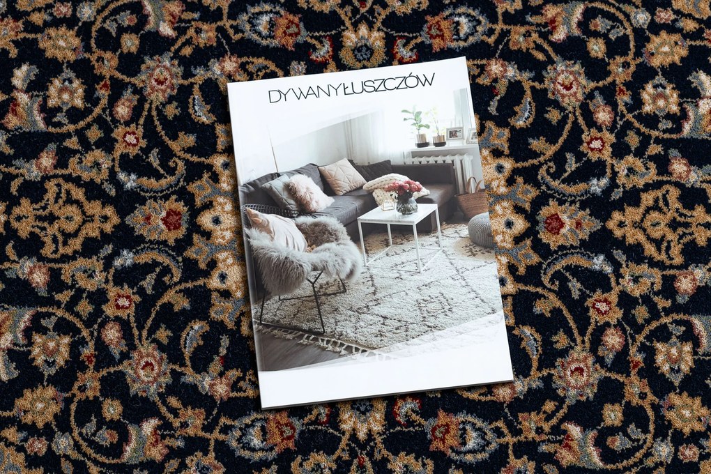 Koberec NAIN Ruža, rám 7177/51011 béžovo/ čierny