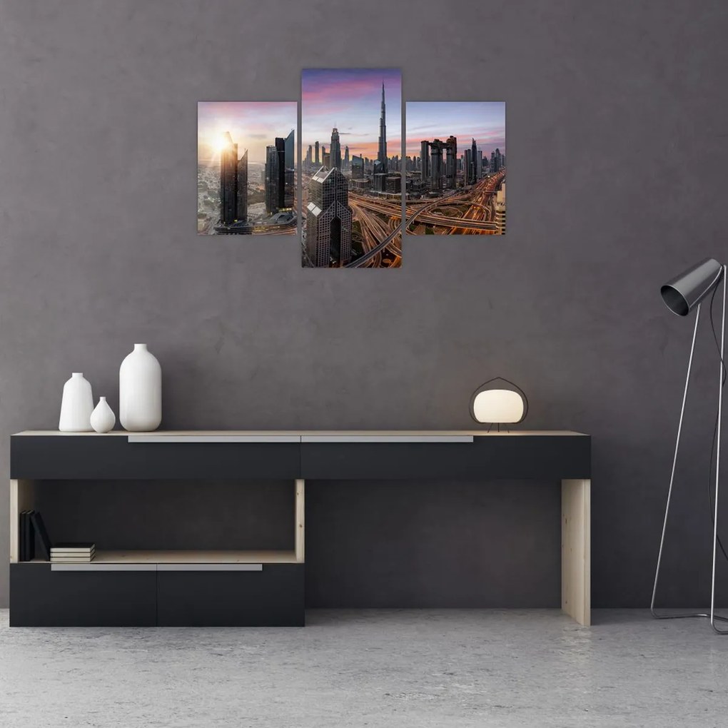 Obraz - Panorama Dubaja (90x60 cm)