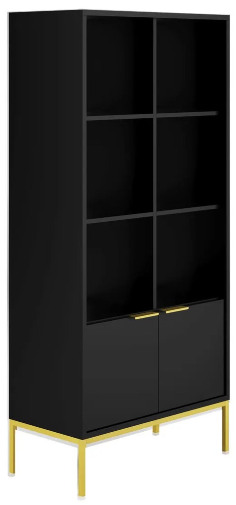 Knižnica AUSTIN čierna