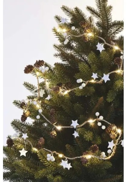 LED Vianočná reťaz 20xLED/2xAA 2m