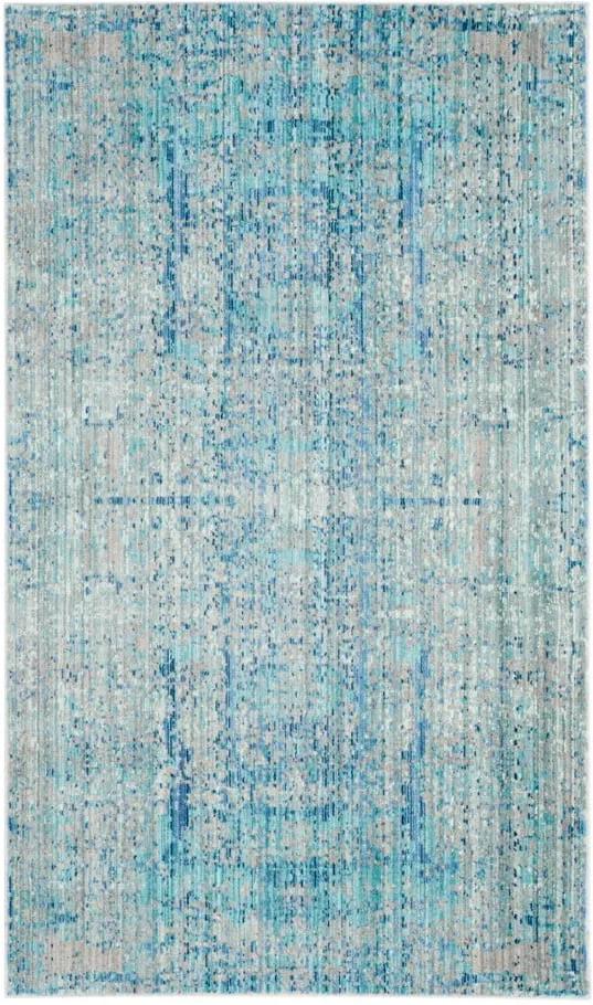 Modrý koberec Safavieh Abella, 91 × 152 cm