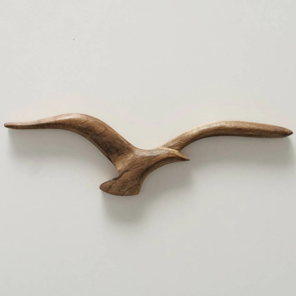 Drevená dekorácia na stenu Mevi 15x33 cm + 20x34 cm + 12x36 cm