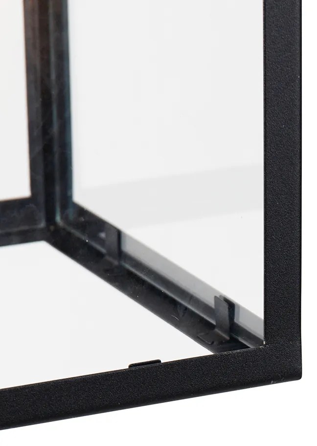 Inteligentné vonkajšie závesné svietidlo čierne IP23 vrátane Wifi G95 - Amsterdam