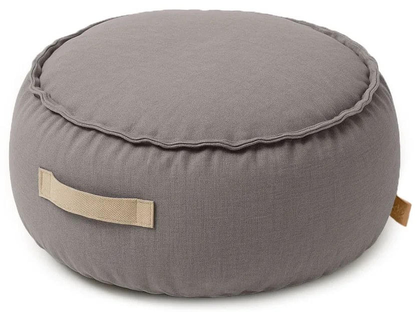 Okrúhly sedací vak Outzy, drift-clay-taupe