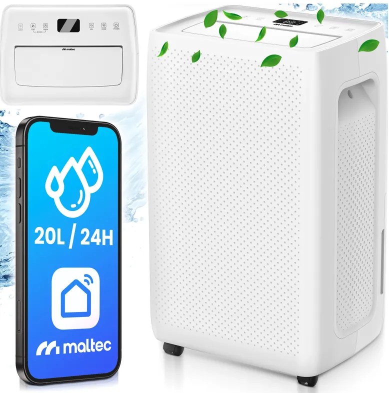 Inteligentný odvlhčovač vzduchu MalTec DH-20330A