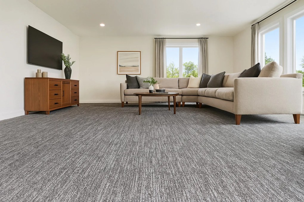 Koberec metráž Novelle 79, na mieru, šíře 4m, šedá, twinback (filc+juta), chodba / predsieň, Betap