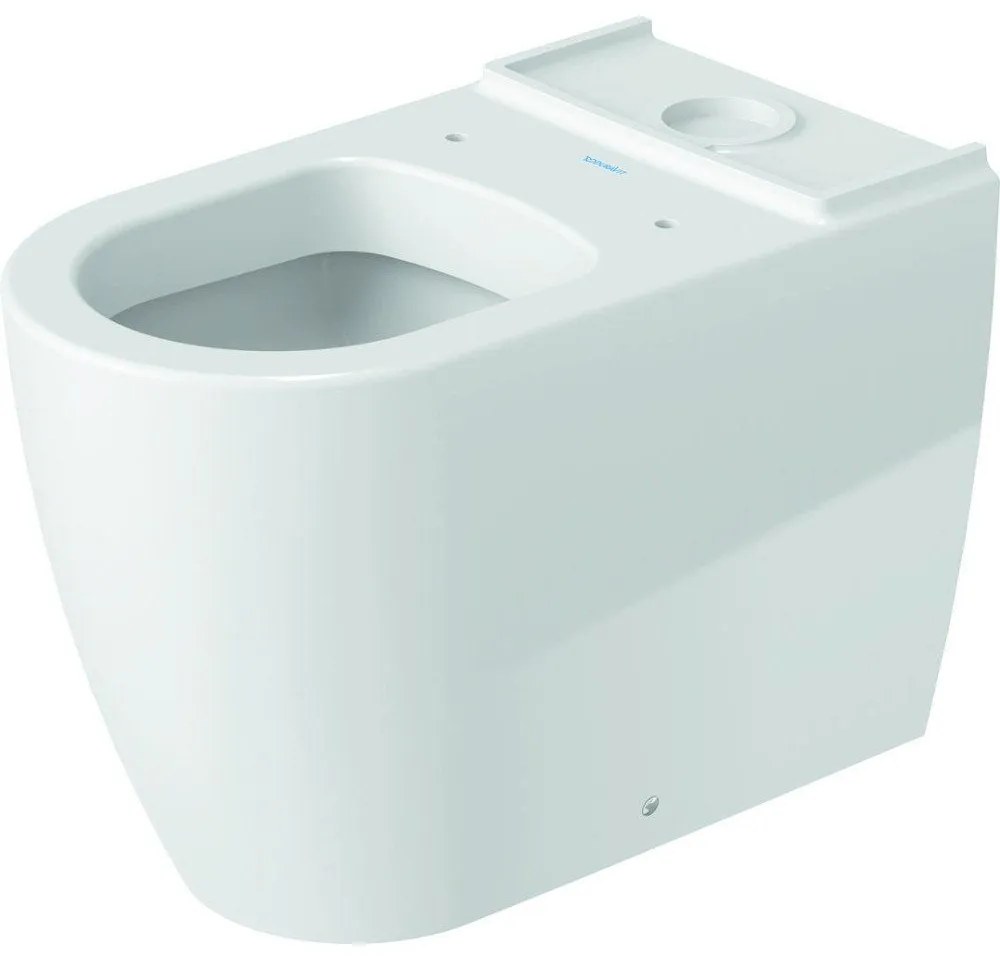 DURAVIT ME by Starck WC misa kombi s hlbokým splachovaním, Vario odpad, 370 x 650 mm, biela, 2170090000