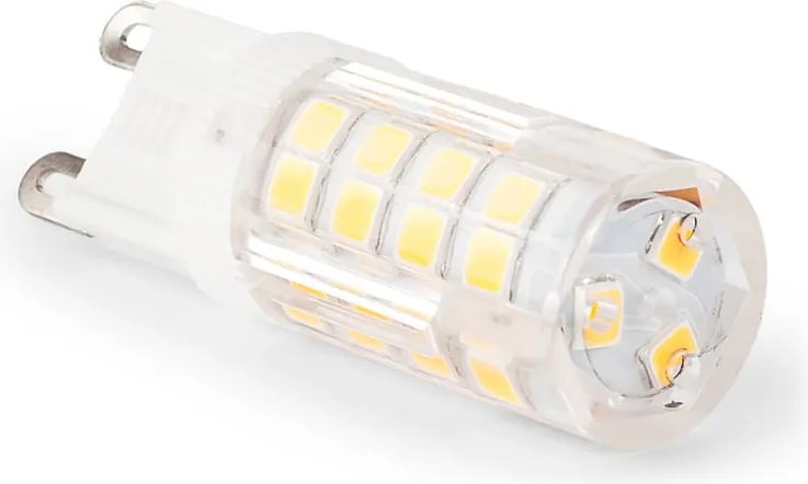 BERGE LED žiarovka - G9 - 4W - 470Lm - PVC - studená biela