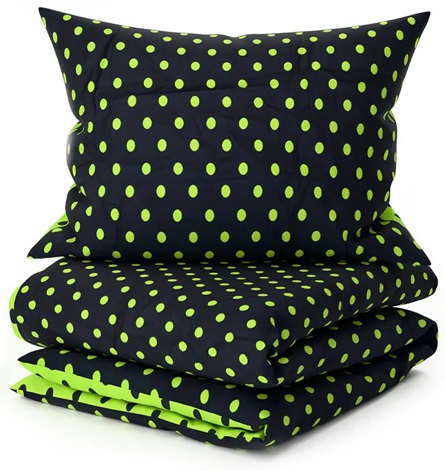 Bavlnené obliečky COLAM GREEN zelené Rozmer obliečky: 70 x 90 cm | 140 x 200 cm