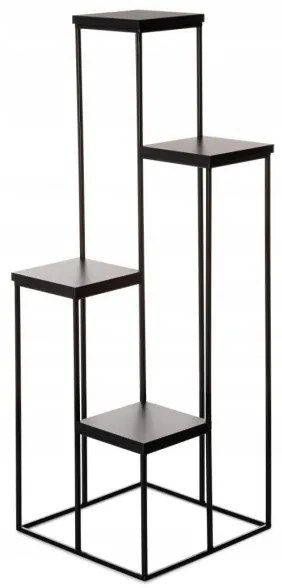 Stojan na kvety KASKADA 110x40 čierna