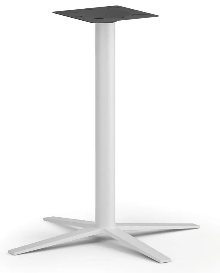 Stolová podnož AURA, 700 x 720 mm, biela