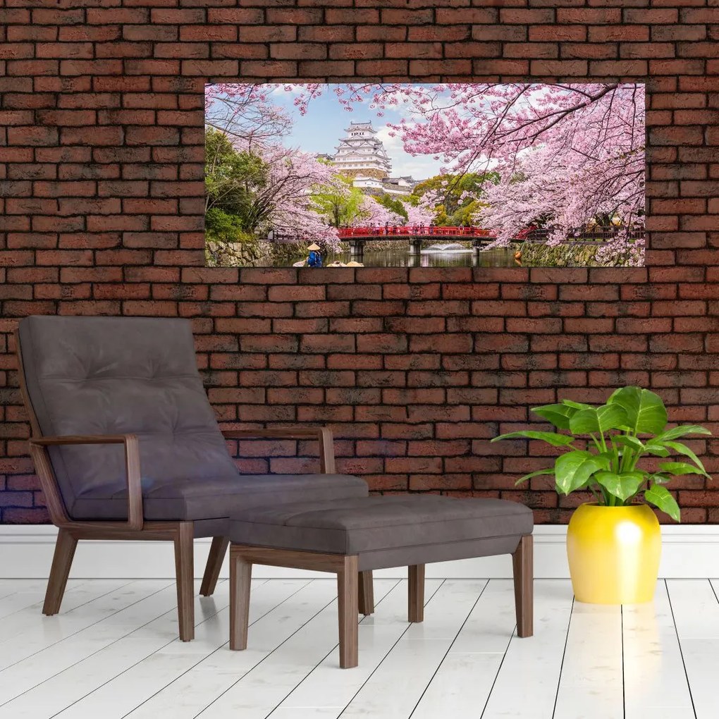 Obraz japonskej čerešne (120x50 cm)