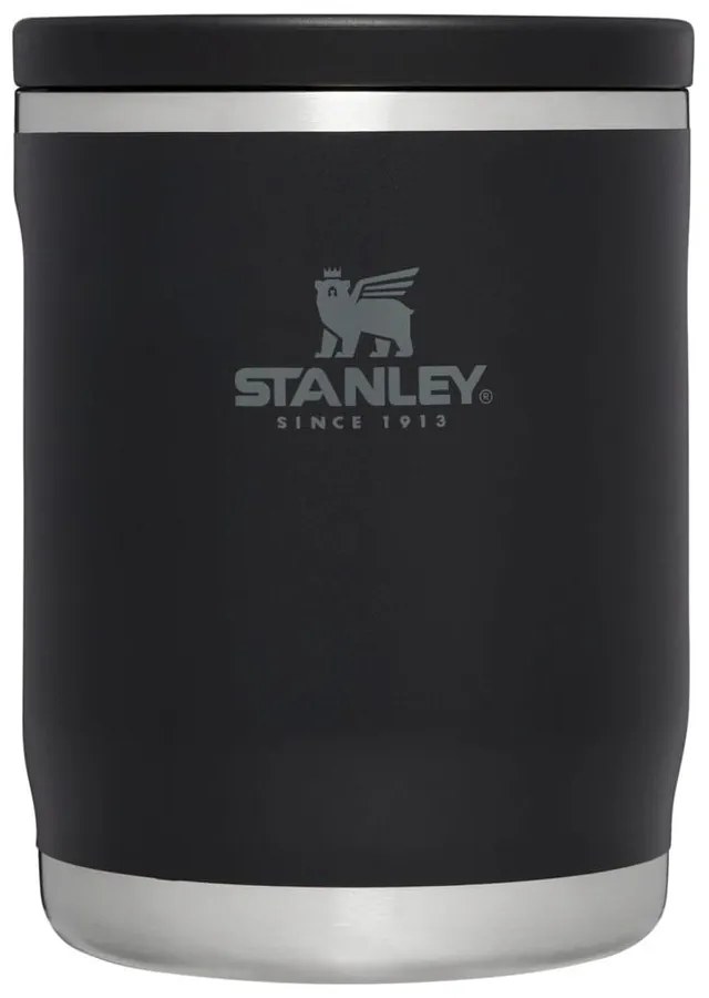 Čierna termoska na jedlo z nehrdzavejúcej ocele 530 ml Adventure To-Go Black – Stanley