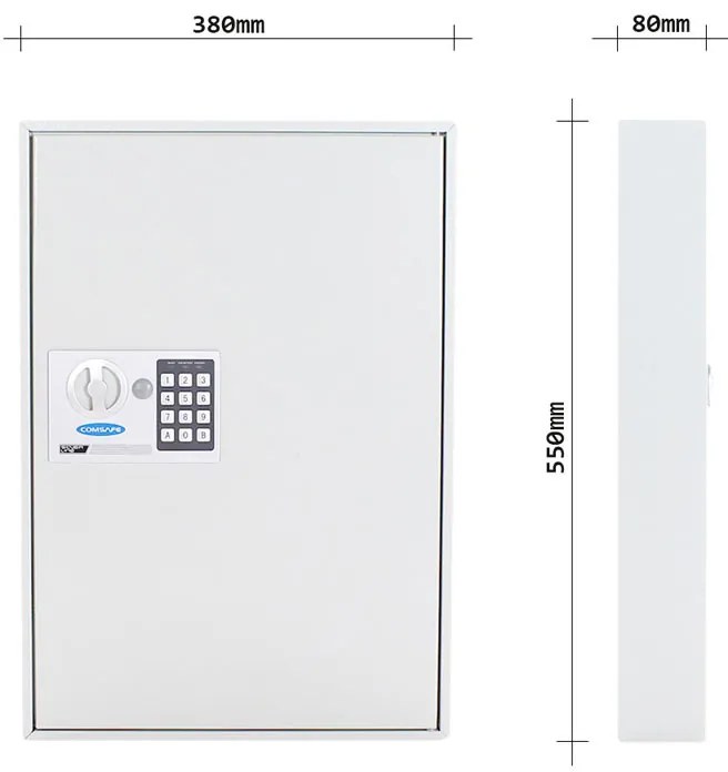 Rottner Skrinka na kľúče s elektrickým zámkom S-100 EL, na 100 kľúčov