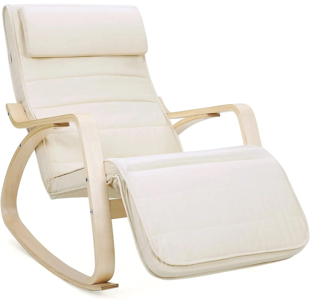 Hojdacie kreslo SONGMICS LYY10M - béžové