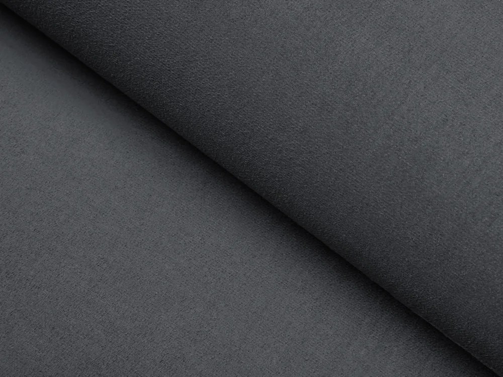 Biante Obdĺžnikový obrus/imitácia brúsenej kože Alcantara ALC-016 Antracitovo sivý 60x100 cm