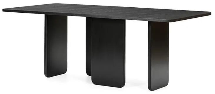 Jedálenský stôl arq čierny 200 x 100 cm MUZZA