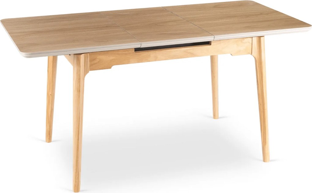 PROXIMA.store - Rozkladací jedálenský stôl Samer 120 cm FARBA: dub, FARBA NÔH: čierna