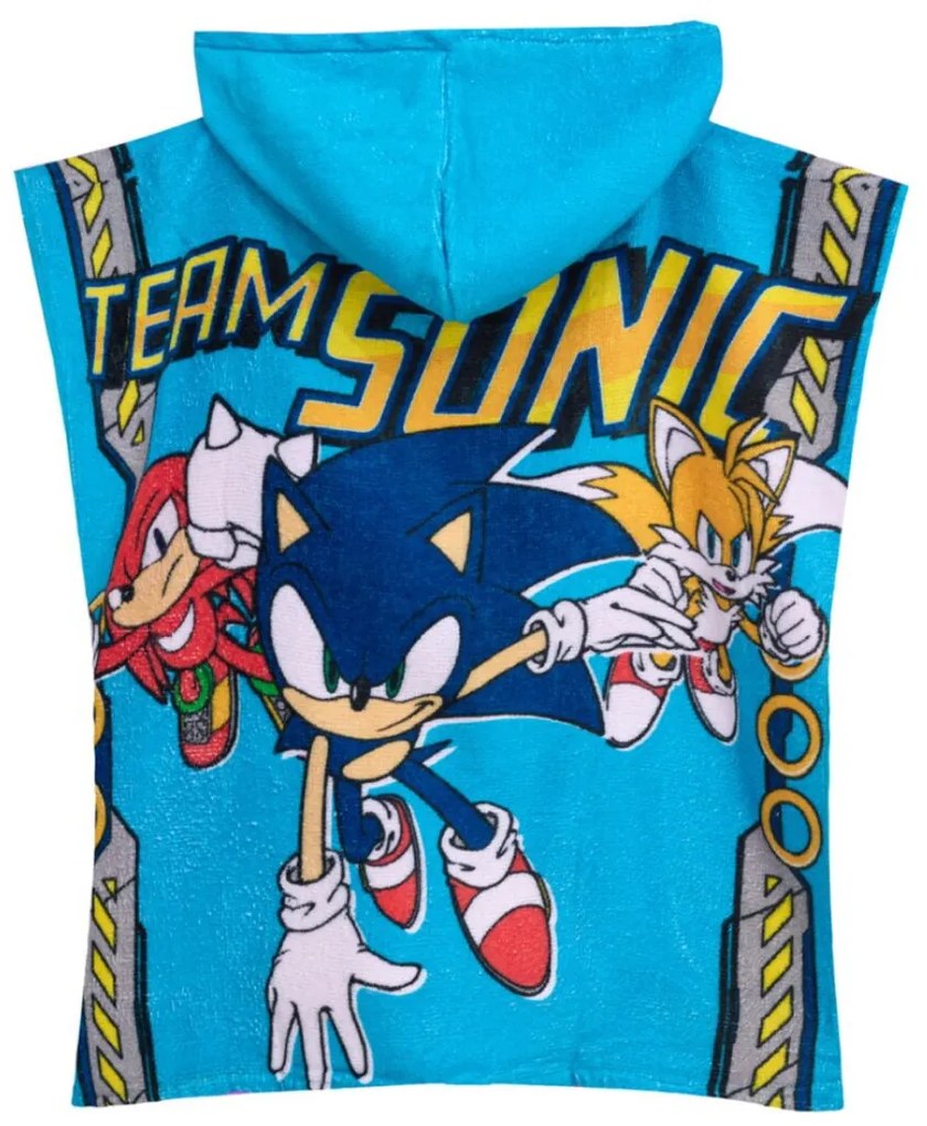 Detské bavlnené pončo Sonic 55x110cm Faro