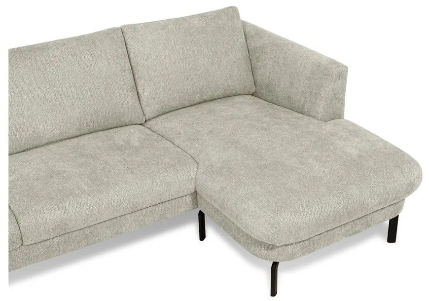 Svetlosivá rohová pohovka (pravý roh) Gomero – Scandic