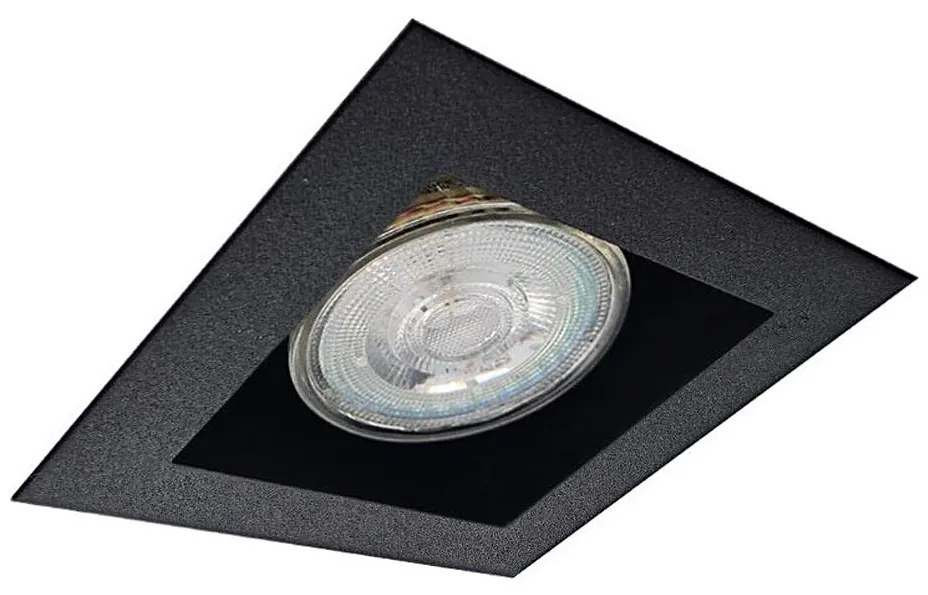 Brosline 3032 - Podhľadové svietidlo CAGE 1xGU10/10W/230V čierne