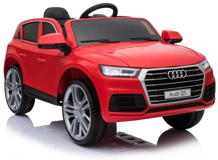 LEAN TOYS ELEKTRICKÉ AUTÍČKO AUDI Q5 - NELAKOVANÉ - ČERVENÉ - 2024