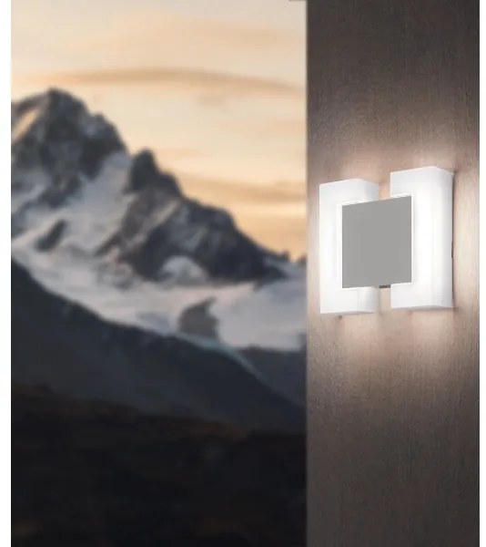 Eglo 95987 - LED Vonkajšie nástenné svietidlo SITIA 2xLED/4,8W