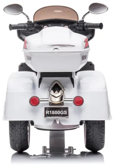 Nabíjacia trojkolesová motorka Goldwing White