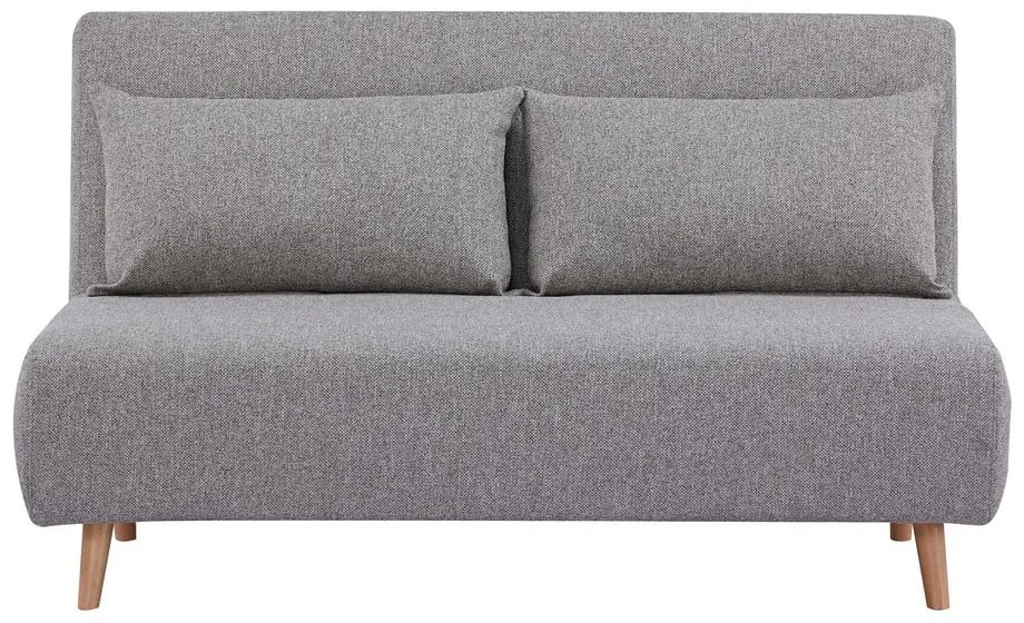 Sivá rozkladacia pohovka 140 cm Marlow – House Nordic
