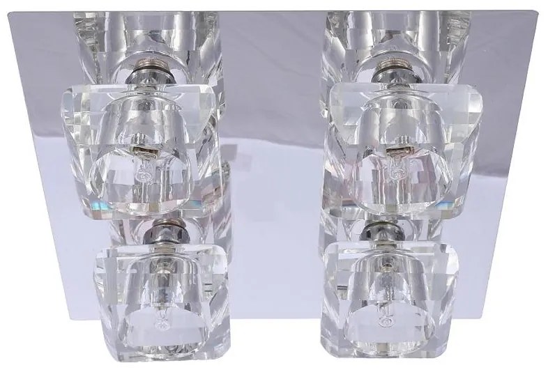 Azzardo AZ0492 - Stropné svietidlo RUBIC 4xG9/40W/230V