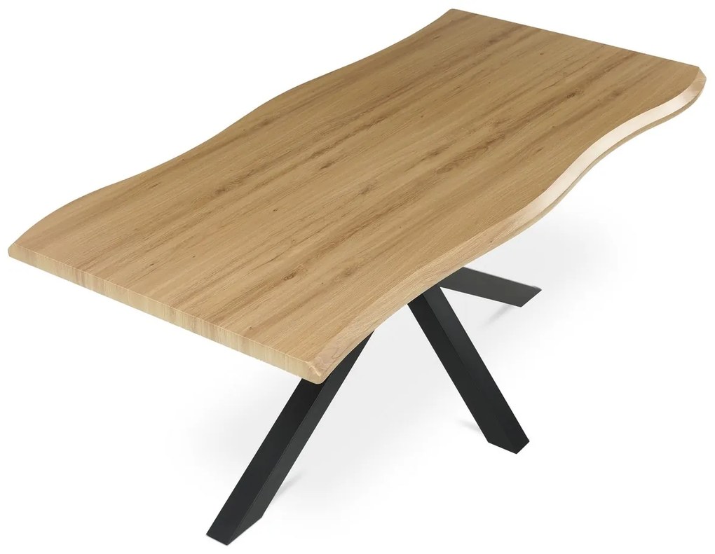 Jedálenský stôl 180 x 90 cm, divoký dub