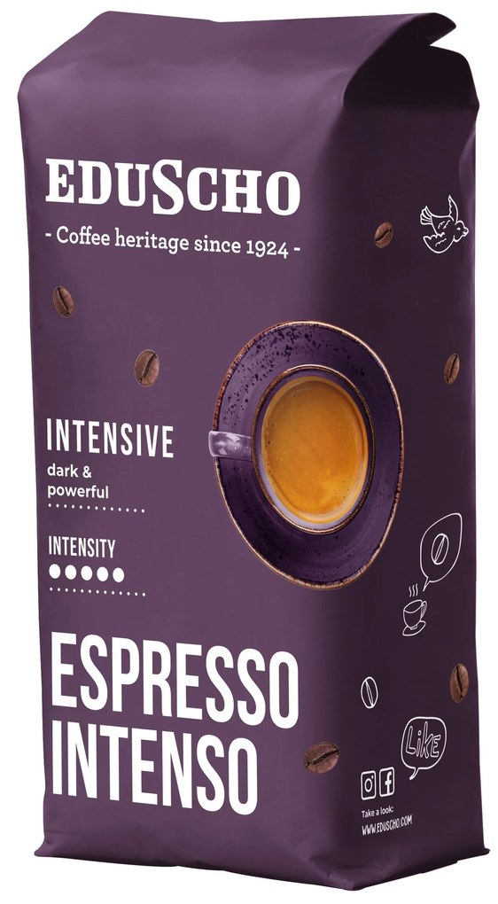 Eduscho Espresso Intenso - 1 kg zrnkovej kávy