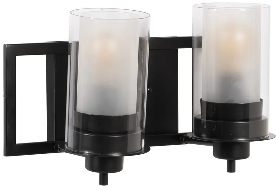 Čierno-biele nástenné svietidlo – Ixia