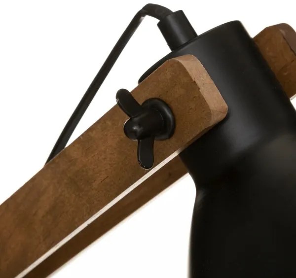 Atmosphera - Stolná lampa KUBA 1xE14/25W/230V borovica