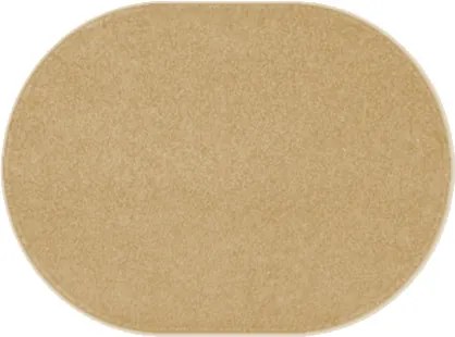 Vopi, AKCIA: 160x240 cm Kusový koberec Eton béžový ovál, béžová, kuchyňa
