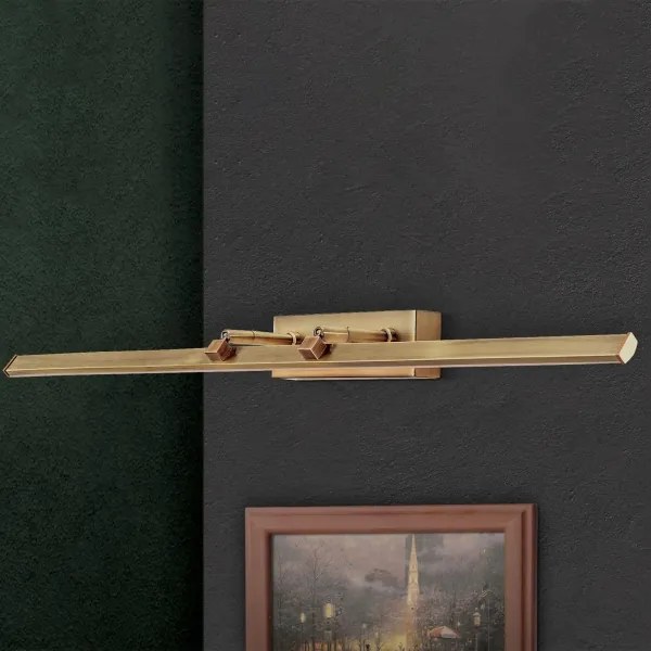 Orion WA 2-1334 - LED Obrazové svietidlo PUBLIO LED/15W/230V 75 cm zlatá/patina