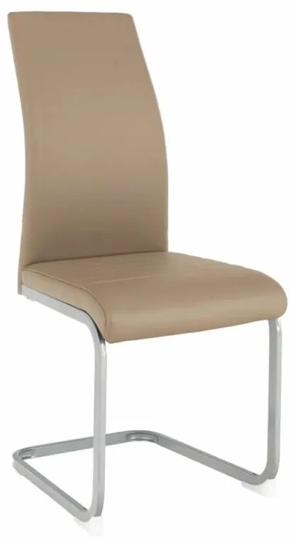 Jedálenská stolička v modernom štýle sivohnedá TAUPE