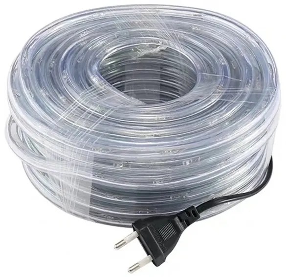 Vianočná svetelná hadica, 10m, modrá