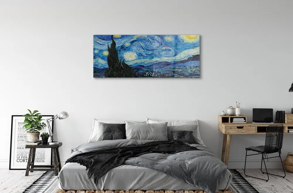 Obraz plexi Art hviezdnej noci 120x60 cm