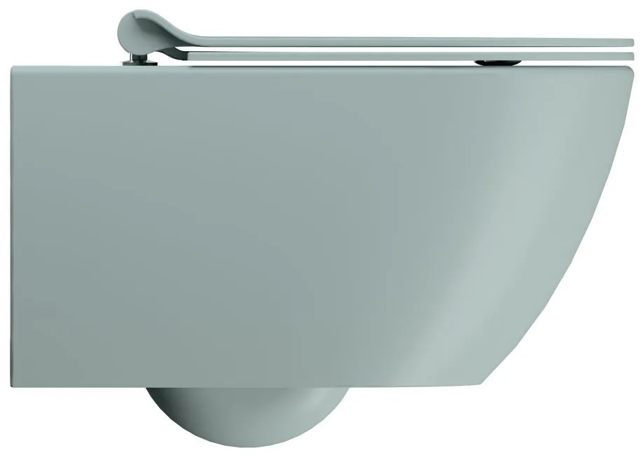 GSI GSI, PURA závesná WC misa, Swirlflush, 36x55cm, ghiaccio dual-mat, 881515