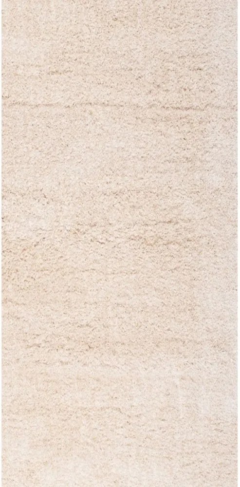 Behúň Shaggy Horten krémový, Šířky běhounů 80 cm